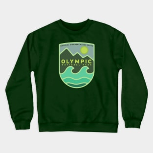 Olympic National Park- Natural Wonders Never Cease Crewneck Sweatshirt